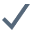 gray check icon